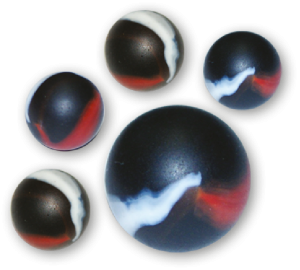 Pirate Marbles 20 / 16mm + 1 / 25mm - 20 Threads